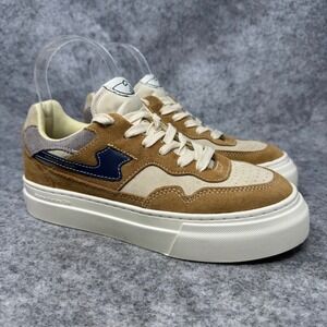 Stepney Workers Club Pearl S-Strike Suede Shoes Womens Size 37 US 6.5/7 Brown‎